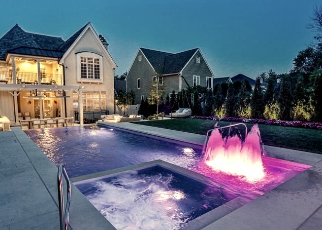 Traditional Pool - Pool Landscaping