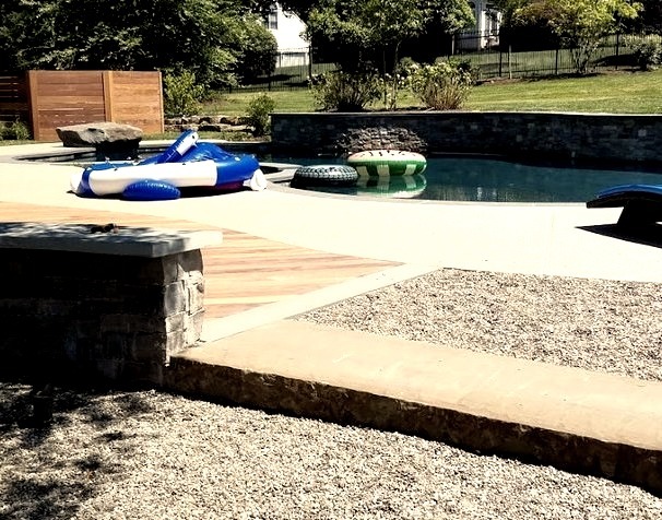 Pool Landscaping - Contemporary Pool