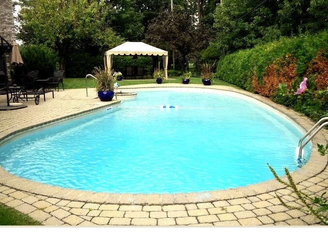 Modern Pool - Poolhouse